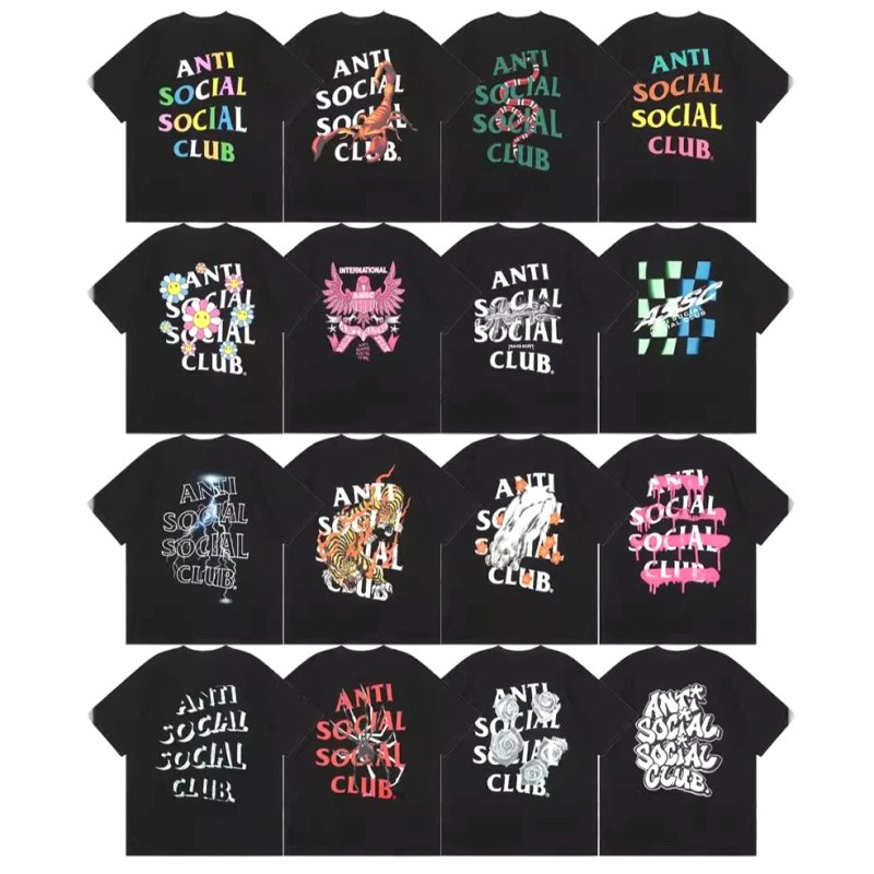 Anti Social Social Club Multicolor T-Shirt Collection Review: 230gsm Double-Yarn Cotton Raglan Tees
