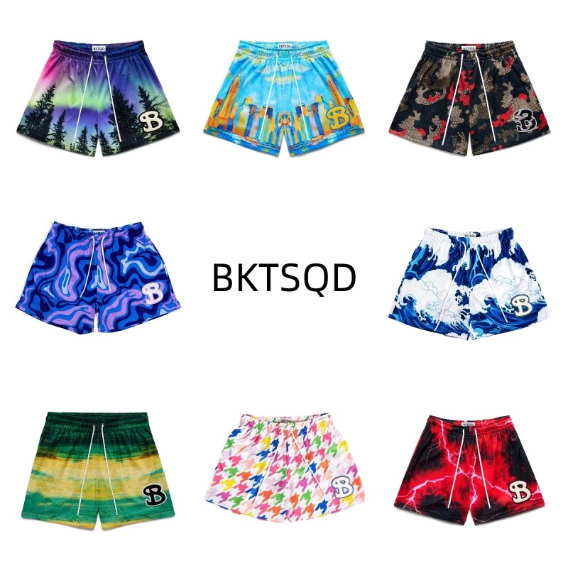 BKTSQD Multicolor Shorts Collection Review: A 95% Polyester Sourcing Sheet vs a One-Word "Polyester" Listing