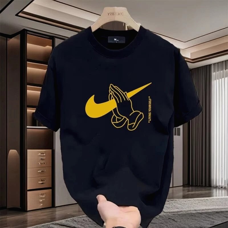 Nike Black Praying-Hands Tee Review: A Three-Way Comparison With Two Similar $4 Cotton Graphic Crews