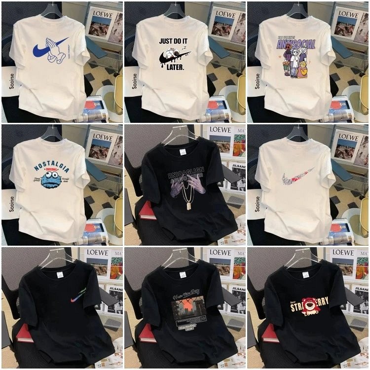 Nike Classic Logo Printed T-Shirt Review: 30 Prints, Loose Fit, L–5XL